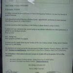 affichage present à la maison communale ce 21 juillet 2023